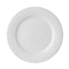 Clay Craft Basics Ripple Plain Small/Quarter Dinner Plate 4 Pcs