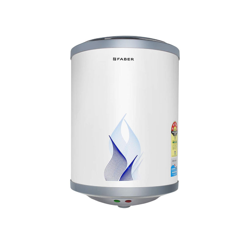 Faber 6Ltr Storage Water Heater (FWG Vulcan 6V), 5 Star, 7 yrs Warranty on Tank, Free Installation with Inlet & Outlet P
