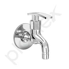 Plantex Washing Machine Tap with Brass Spindle/Tap for Washing Machine with Water Saving Aerator/Garden/Pipe Connection Tap/Washing Machine Pipe Connector- Pack of 2 (Chrome)-6
