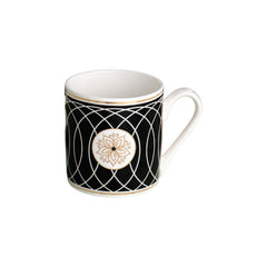 Clay Craft Fine Ceramic Melon Noir Tea/Coffee Cup Set of 6-220 ml Each (N403) Perfect for Afternoon Tea, Gifts, and Home Decor, Elegant Ceramic Mugs, Modern Milk Mugs, Coffee Mugs,