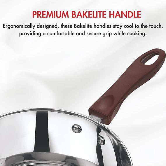 Vinod Regular Saucepan & Tope with lid sets (Induction Friendly)