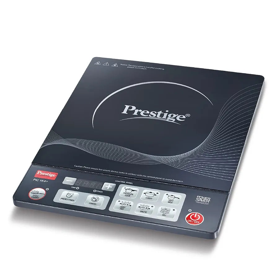 Prestige PIC 19.0 Plus 1900W Slim Induction Cooktop with Push button 