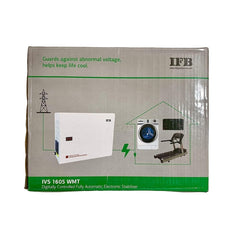 IFB IVS 1605 WMT 150-290V 15AMPS Voltage Stabilizer for Wasshing Machine & Air Conditioner,White Metallic Silver