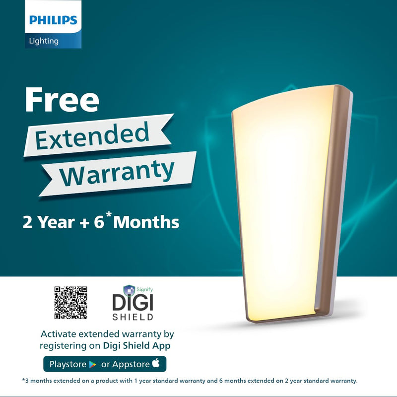 Philips 12W 3 Colours in 1 Decorative Wall Light (Tunable White, B0F2MZ6Q6S)