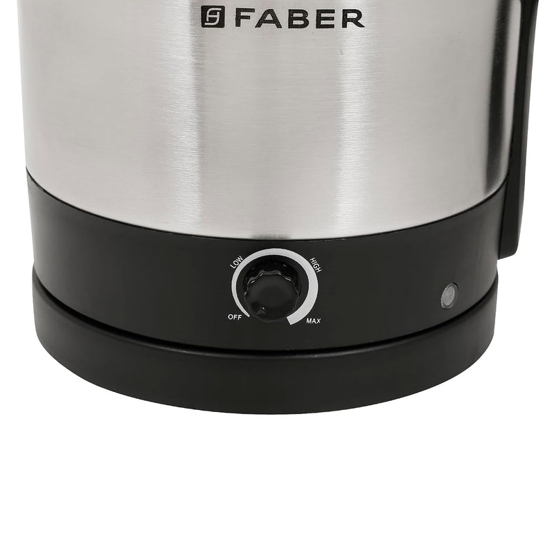 Faber 1.2L 700W Multi Cooker with SS304 Body, Cool Touch Handle, auto Cut-Off Feature, Comes with Boiler Stand, Temperat