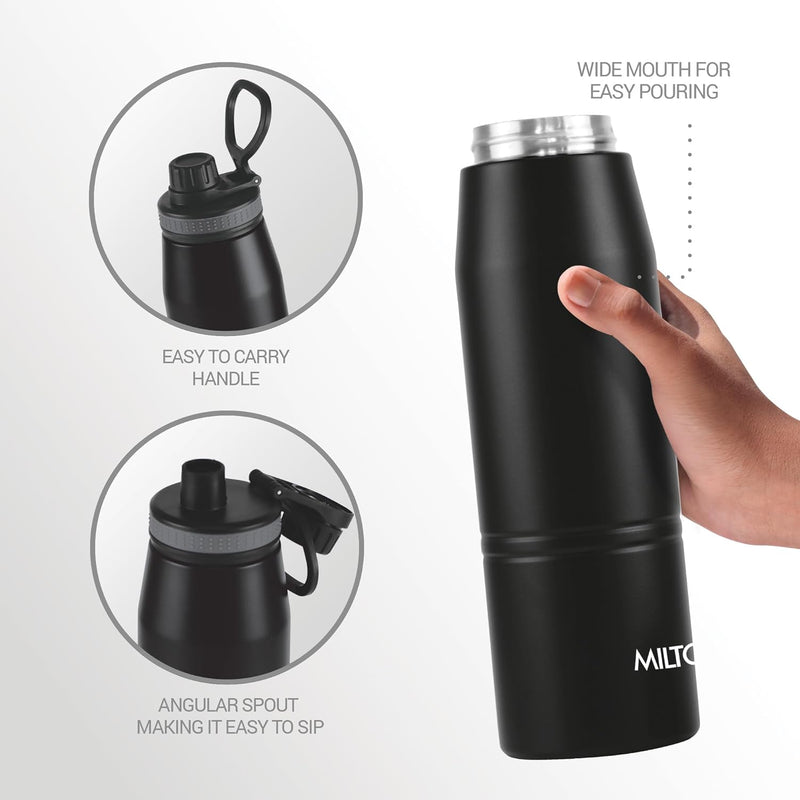 3D Personalized Sparkle Thermosteel Bottle (Milton)