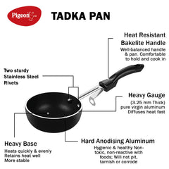 Pigeon by Stovekraft Non-Stick Tadka Pan