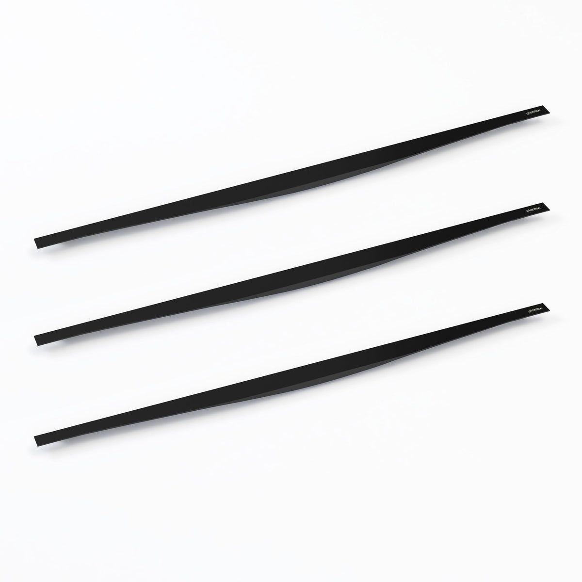 Plantex Profile Handle for Kitchen Cabinet/32 Inch Aluminium Drawer Profile Handle/Wardrobe Pull Handle for Home/Office/Hotel - Pack of 3 (Black) (Model APS-PF-1001)