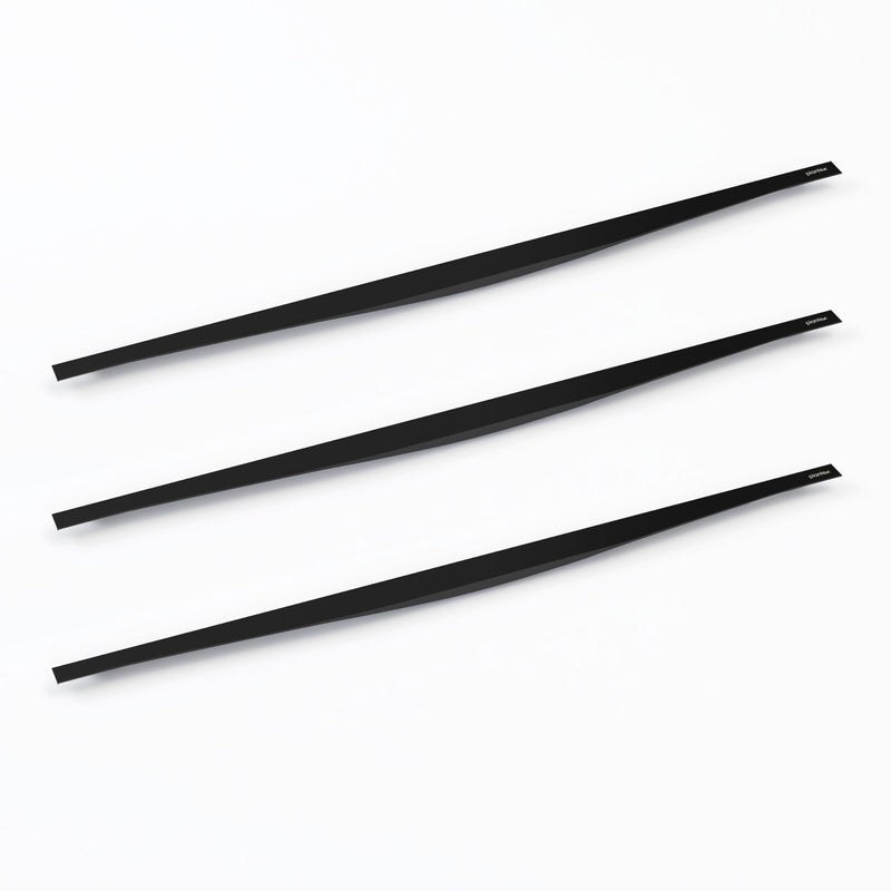 Plantex Profile Handle for Kitchen Cabinet/32 Inch Aluminium Drawer Profile Handle/Wardrobe Pull Handle for Home/Office/Hotel - Pack of 3 (Black) (Model APS-PF-1001)-1