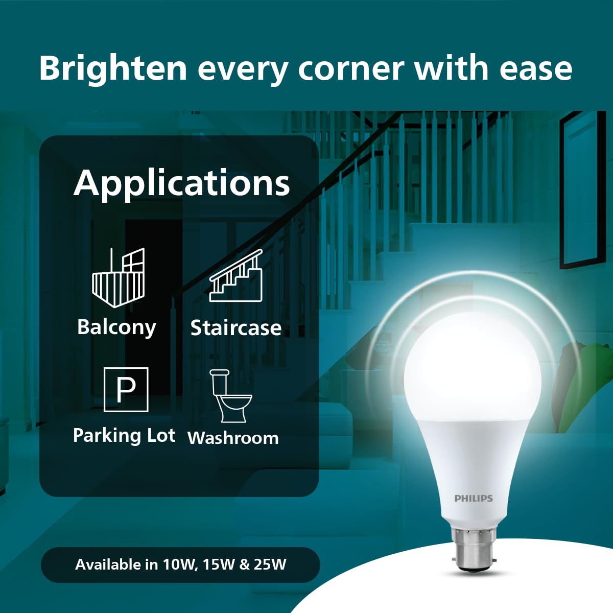 Philips 25W Motion Sensor LED Bulb