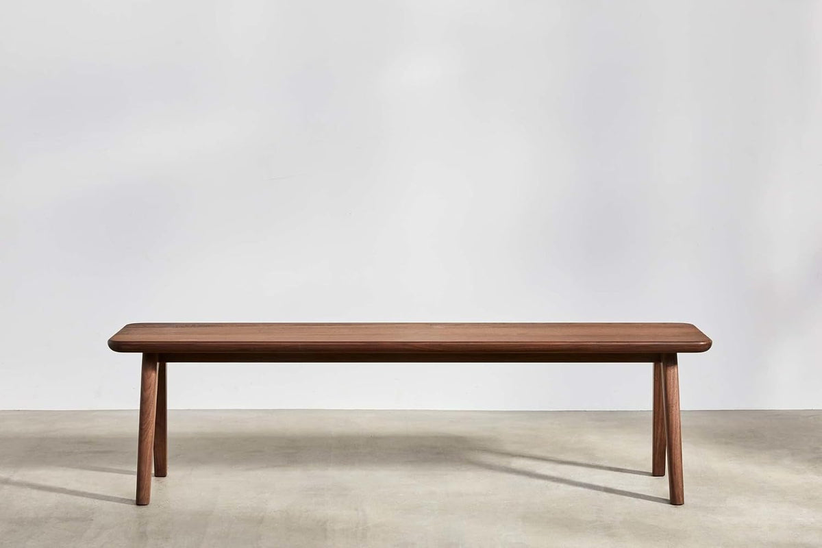 Living Room Benches | Wooden Upholstered Seating for Home and Office | Solid Wood Bench for Dining Table | Indo