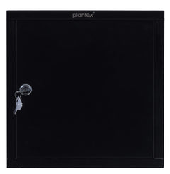 Plantex GI Metal Key Storage Box/Key Cabinet with 25 Key-Holders with Lock for Home/Key Holder for Home/Hotel/Companies/Office - Wall Mount (Black)-3