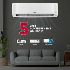 Hitachi 1.5 Ton 5 Star Xpandable+ Inverter Split AC (100% Copper, Smart Display, 4-Way Swing, ice Clean, Dust Filter, 5400STXL RAS.G518PCCIBT, White)