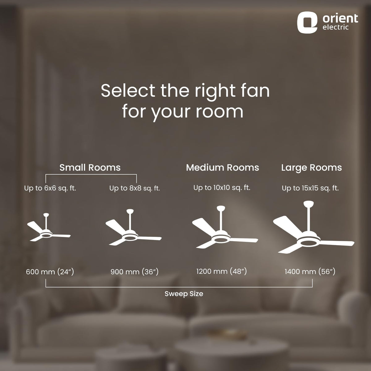 Orient Electric 1200 mm Pacific Air Déco Ceiling Fan-6