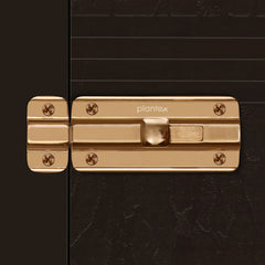 Plantex Premium Heavy Duty Door Stopper/Door Lock Latch for Home and Office Doors/Baby Latch - Pack of 1 (Rose Gold)-2