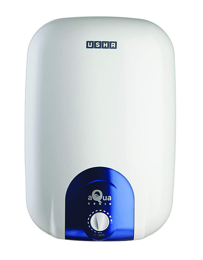 Usha Aquagenie 6 LTR 2500-Watt 5 Star Storage Water Heater (Ivory Wine),with Free Installation and Connection Pipes