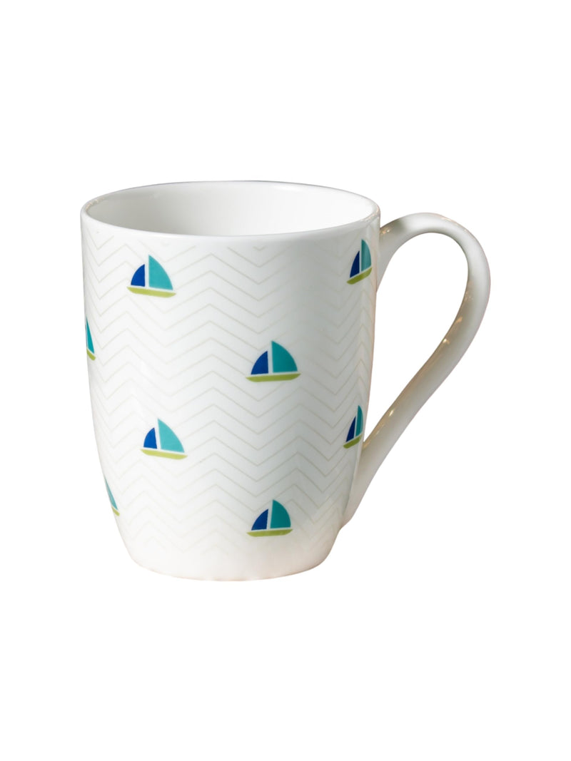 Clay Craft Fine Ceramic Printed Milk/Coffee Mug 1 Piece -300 ml (Think Outside The Box)