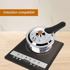 Ultra Duracook Mini Celebrations pack of 2L & 3L Pressure cooker,Gifting,SS304 FoodGrade,Interchangeable Lids,Frothcollector,Induction,3 Layer Composite Base,solid Bakelite handles,ISI,10Y Warranty