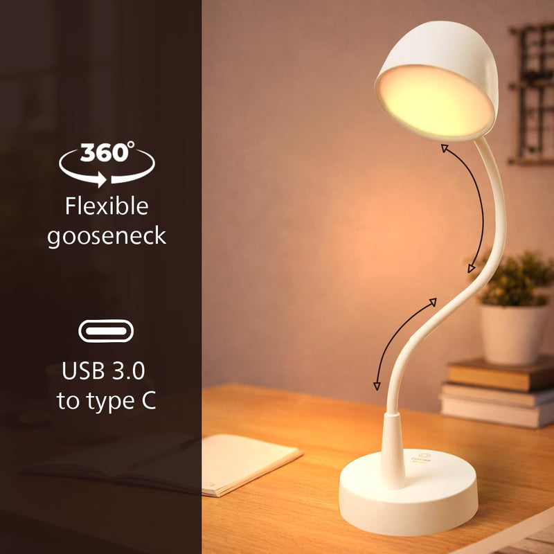 Philips 5W Lumos White LED Desk Light