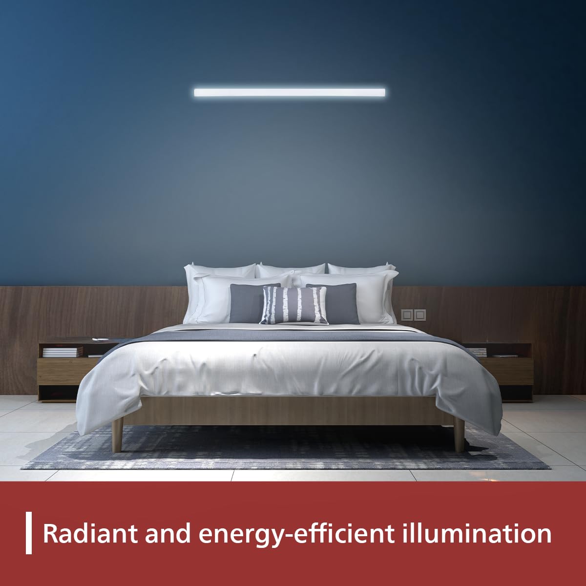 Philips 20W Ujjwal LED Batten, LED Tubelight for Home, Cool Day Light, Pack of 2