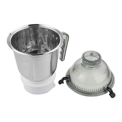 Dome Jar Lid (1500 ml, 3-Clip) | Compatible with Sujata Mixer Grinder