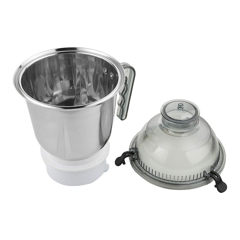 Dome Jar Lid (1500 ml, 3-Clip) | Compatible with Sujata Mixer Grinder