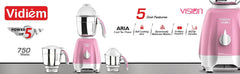 Vidiem Vision Mixer Grinder (Black, 750 Watts) MG 583 A
