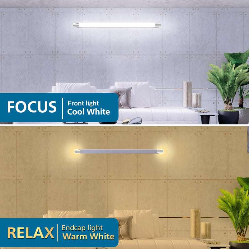 Philips Gleam Glow 30W LED Batten Light WW + WW