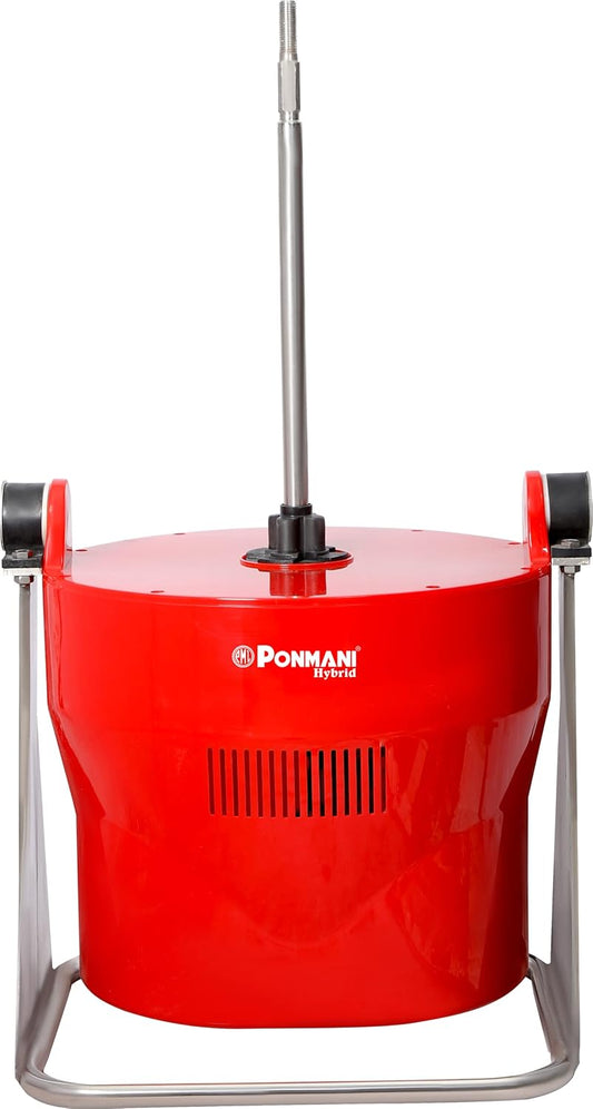 Ponmani Stainless Steel Hybrid Commercial Tilting Wet Grinder (5 Litre)