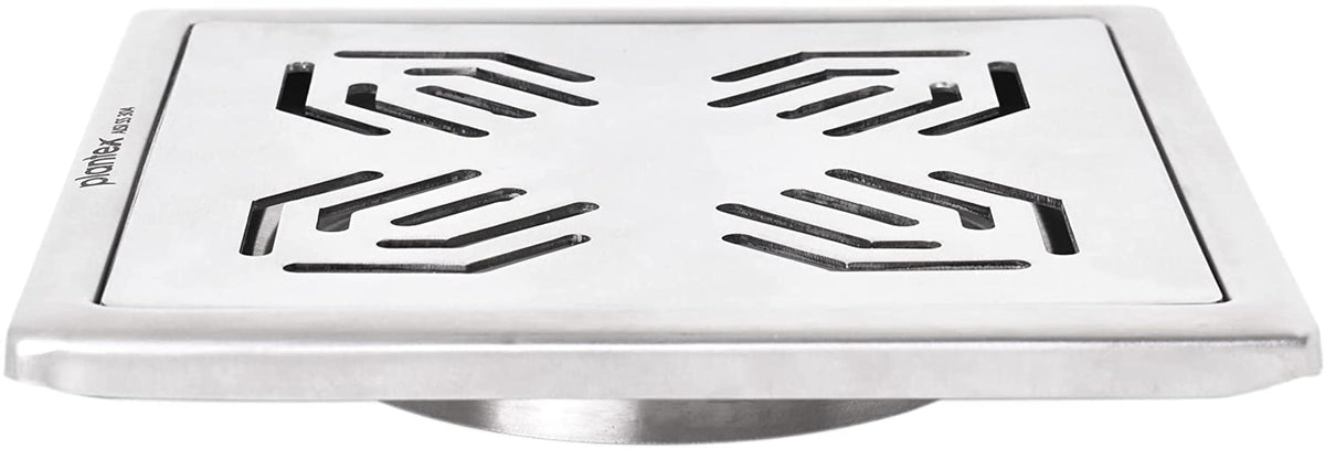 Plantex 304 Grade Stainless Steel Drain Cover/Drainage Cover/Drain Cover for Bathroom/Jali for Bathroom and Balcony- (6x6 inches)-5