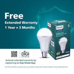 Philips Stellar Bright Rechargeable Emergency Inverter LED Bulb, B22 8.5-Watt-Crystal White(Pack of 1)