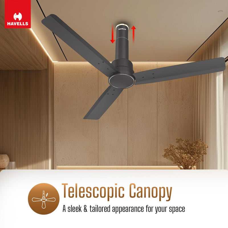 Havells Elio BLDC 1200 mm Ceiling Fan with Remote | 5 Star-3