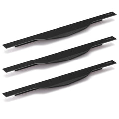 Plantex Profile Handle for Kitchen Cabinet/12 Inch Aluminium Drawer Profile Handle/Wardrobe Pull Handle for Home/Office/Hotel - Pack of 3 (Black) (Model APS-PF-1002)-1