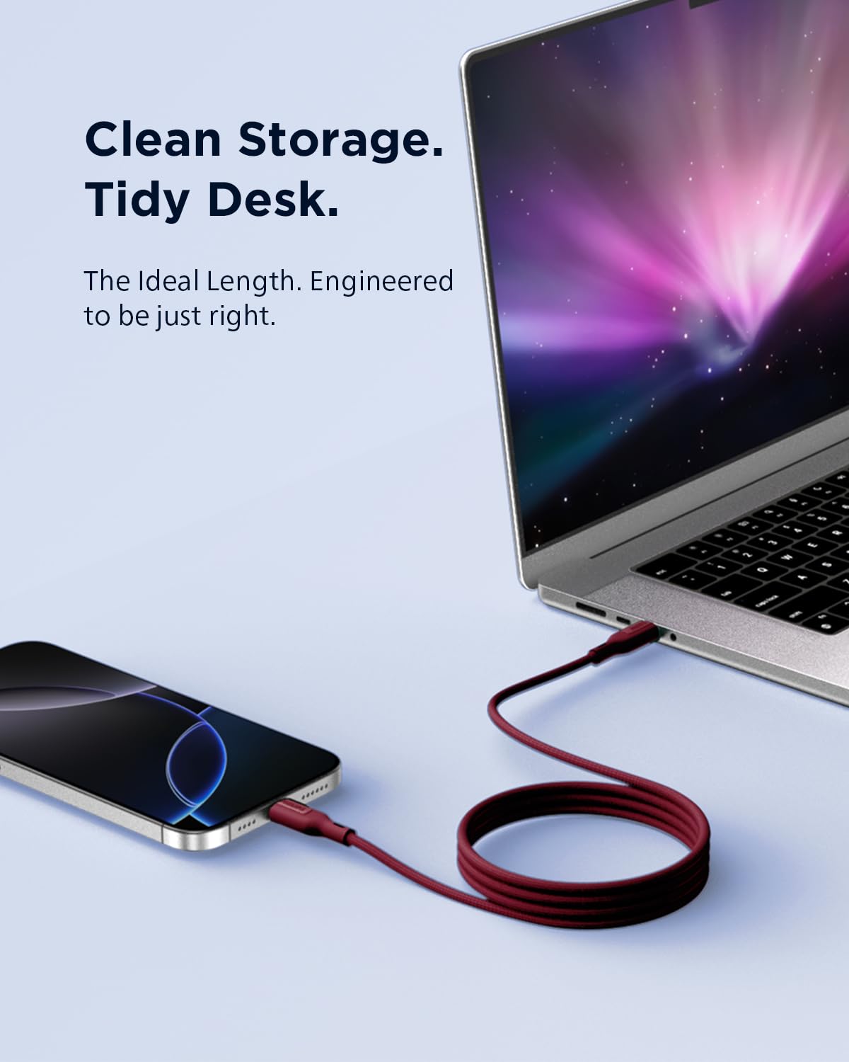 Philips 100W Magnetic Type C to Type C Fast Charging Cable (B0FMHRPKTV)
