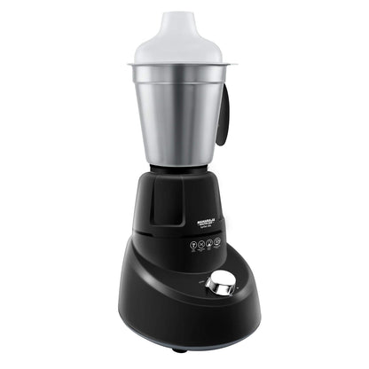 Maharaja Whiteline MX-185 750W Mixer Grinder with 3 Jars, Black