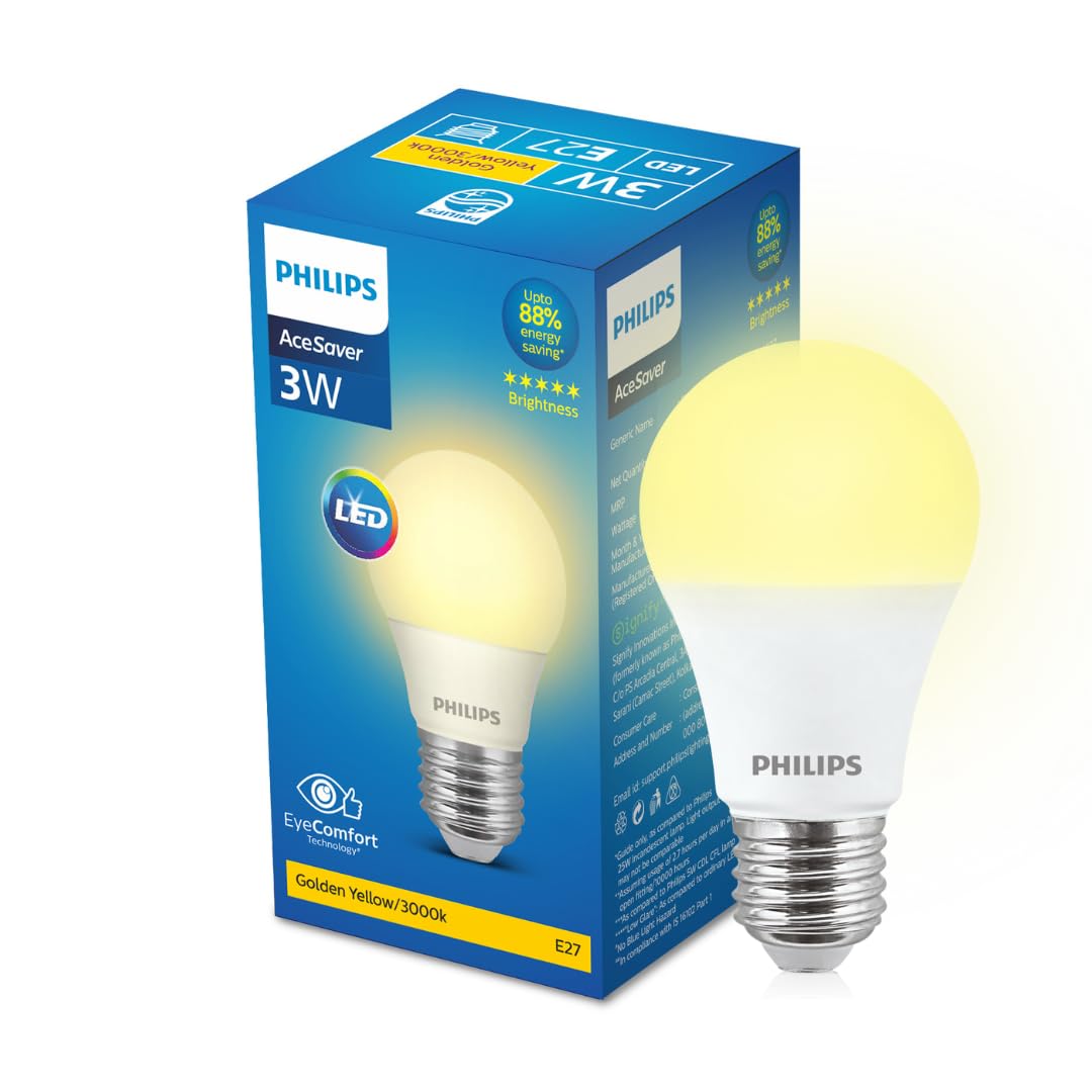 Philips 3-watt LED Bulb - AceSaver LED Bulb