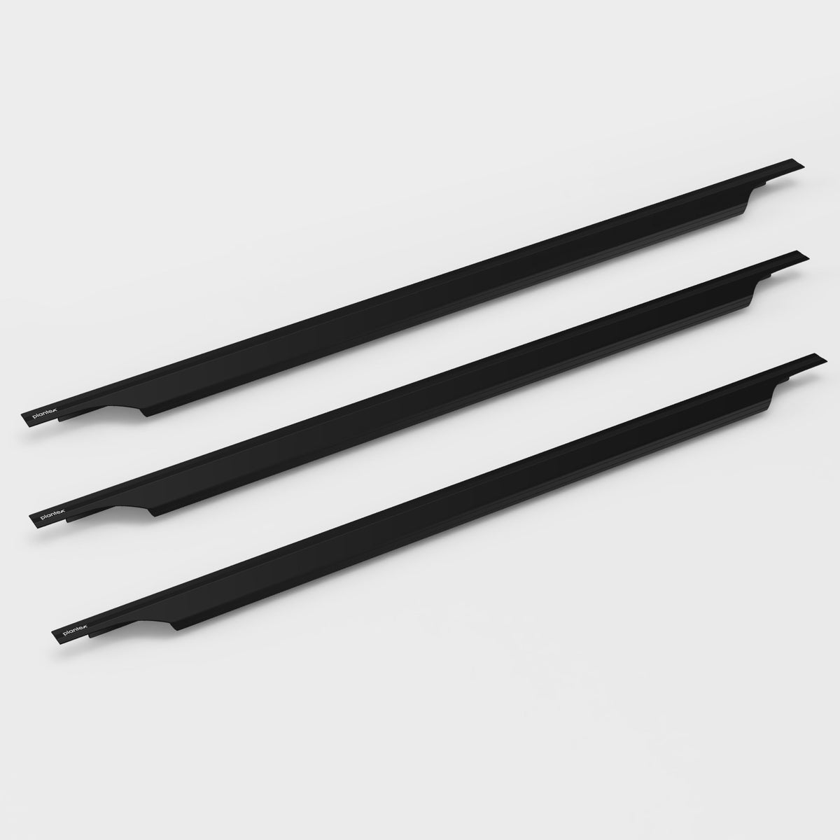 Plantex Profile Handle for Kitchen Cabinet/36 Inch Aluminium Drawer Profile Handle/Wardrobe Pull Handle for Home/Office/Hotel - Pack of 3 (Black) (Model APS-PF-1003)-1
