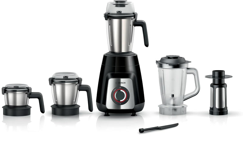 Bosch TrueMixx 750 Mixer Grinder 4 Jar Black MG6414A1KI