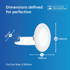 Philips 7W LED Downlighter