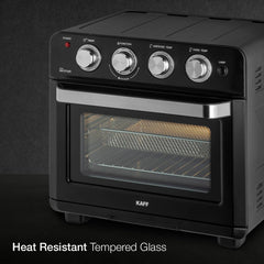 Kaff MFAFOT25 Electric Oven Toaster Grill (OTG) for Kitchen 25 Litre, 1700W | Rotisserie, Air Fryer, Convection, Defrost
