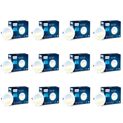 Philips Polycarbonate Astra Sleek 10-Watt Round Led Downlighter (Pack of 12)