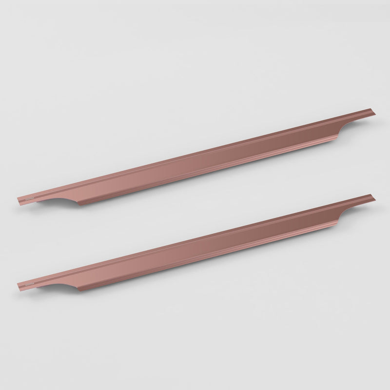 Plantex Profile Handle for Kitchen Cabinet/26 Inch Aluminium Drawer Profile Handle/Wardrobe Pull Handle for Home/Office/Hotel - Pack of 2 (Rose Gold) (Model APS-PF-1003)-1
