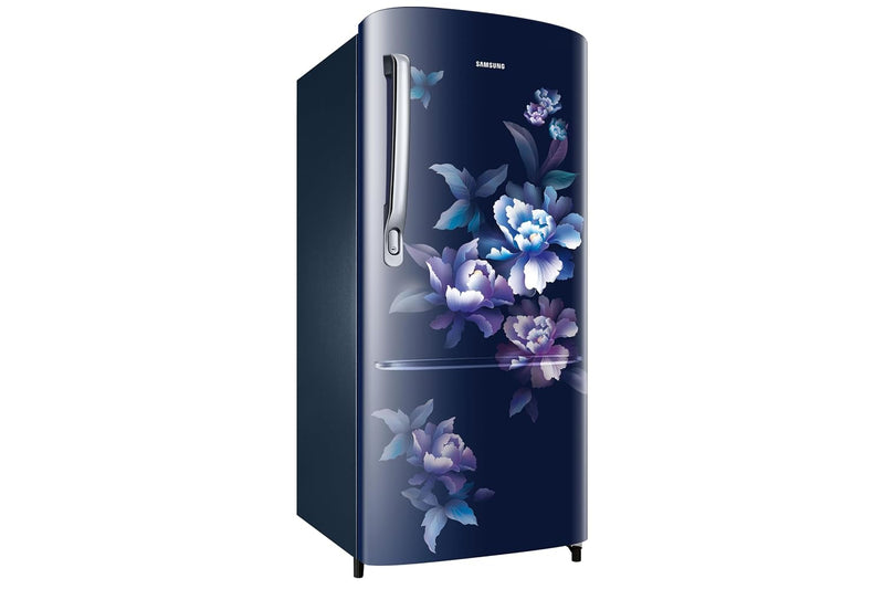 Samsung 183 L, 2 Star, Digital Inverter, Direct-Cool Single Door Refrigerator (RR20H2712HV/NL, Himalayan Poppu Blue, Single Touch Defrost, 2026 Model)-3