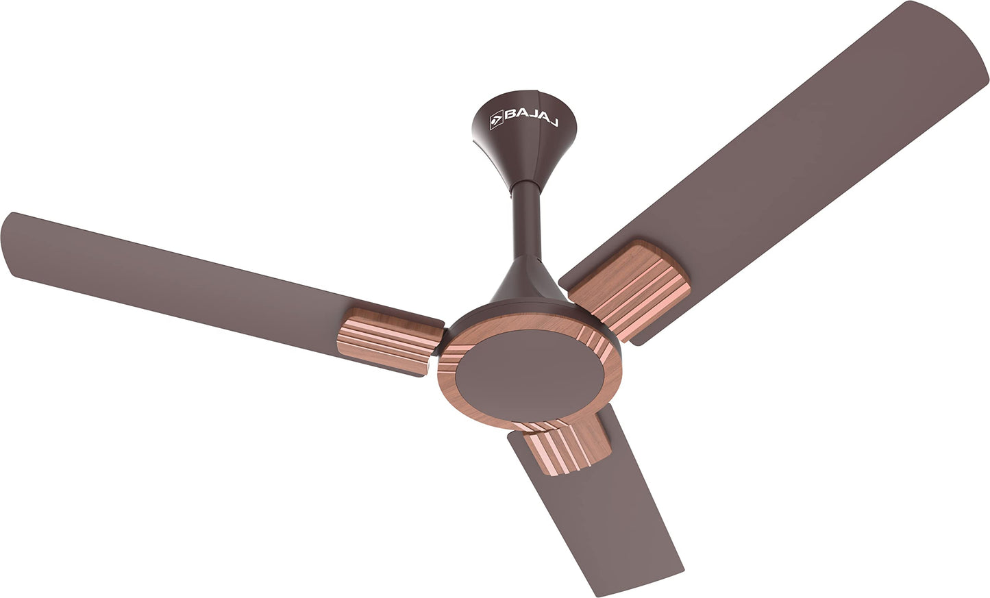 Bajaj Artisan 12S2 1200MM Ceiling Fans for Home | BEE-2 Star Rated Energy Efficient | SUPER 5TUFF TECHNOLOGY™ | SumoTuff Blades | High Air Delivery & High Speed | 5-Yrs Warranty 【Rosewood】