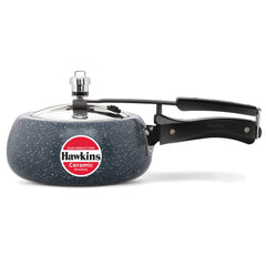 Hawkins 3 Litre Ceramic Nonstick Pressure Cooker, Induction Inner Lid Cooker, Blue (ICC30)