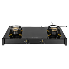 Faber Liftable Burners Freestanding Cooktop | Genius 752 Bk | 75Cm Width | Brass Burners | Manual Ignition | Abs Knobs |