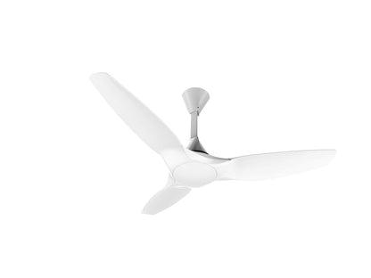 Crompton SilentPro Enso 1225 mm ActivBLDC Remote-controlled Ceiling Fan with Anti-Dust Technology | 2X Silent |iF Design Award 2021 | 5 Years Warranty (White)
