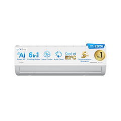 Midea 1 Ton 3 Star Inverter Split AC, Wi-Fi & 6-in-1, MAI12SD3R36W0-1