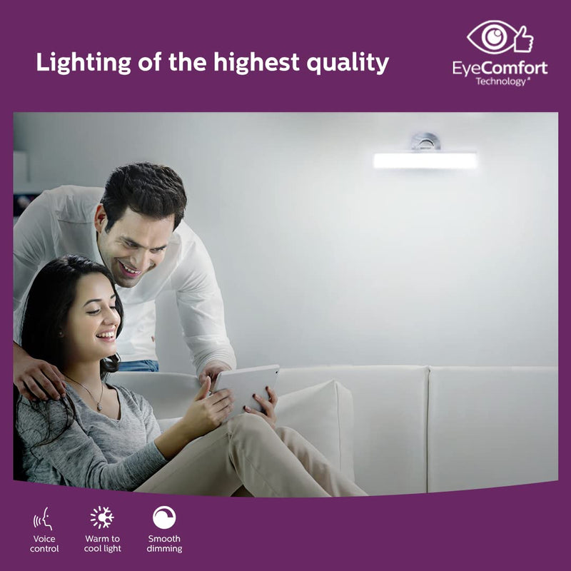 Philips WiZ 10W B22 Wi-Fi & Bluetooth LED Smart T-Bulb with Music Sync