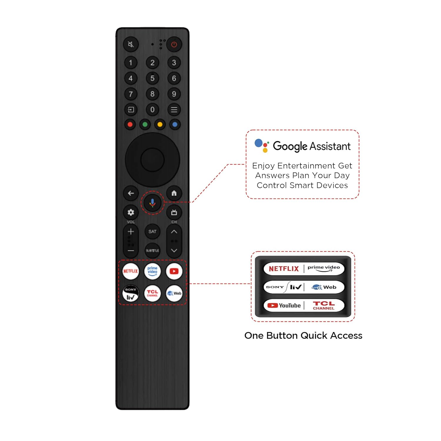 TCL 165 cm (65 inches) 4K Ultra HD Smart QLED Google TV 65P71K